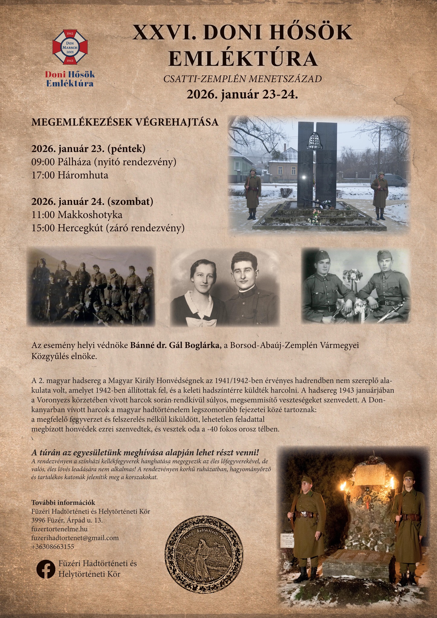 doni hosok emlektura plakat